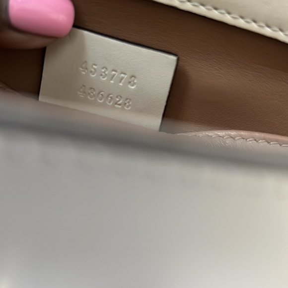 Gucci Queen Margaret Bee Bag Pearl Studded Broadway Flap Bag - Picture 3 of 4